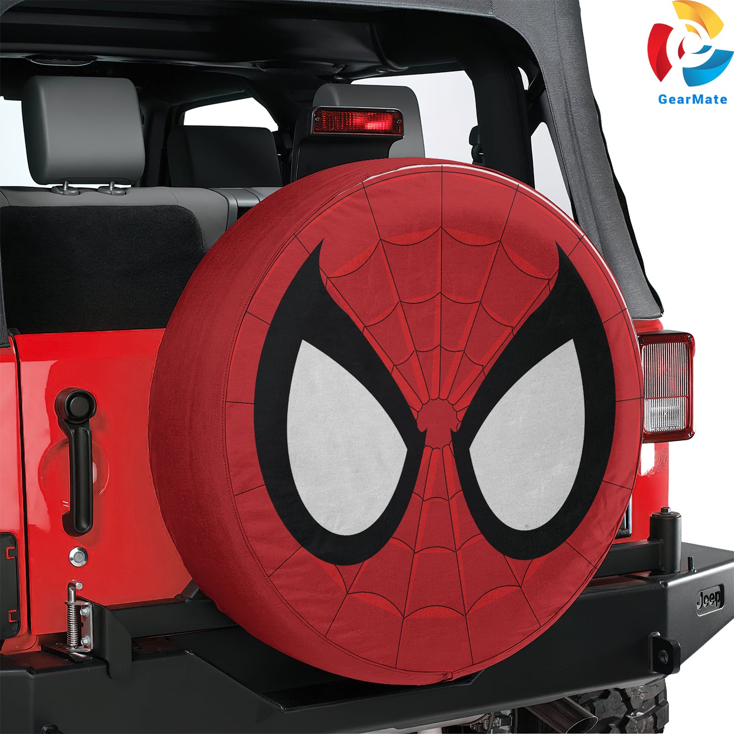 Spiderman Comic Spare Tire Cover – Premium Waterproof UV Resistant Protector
