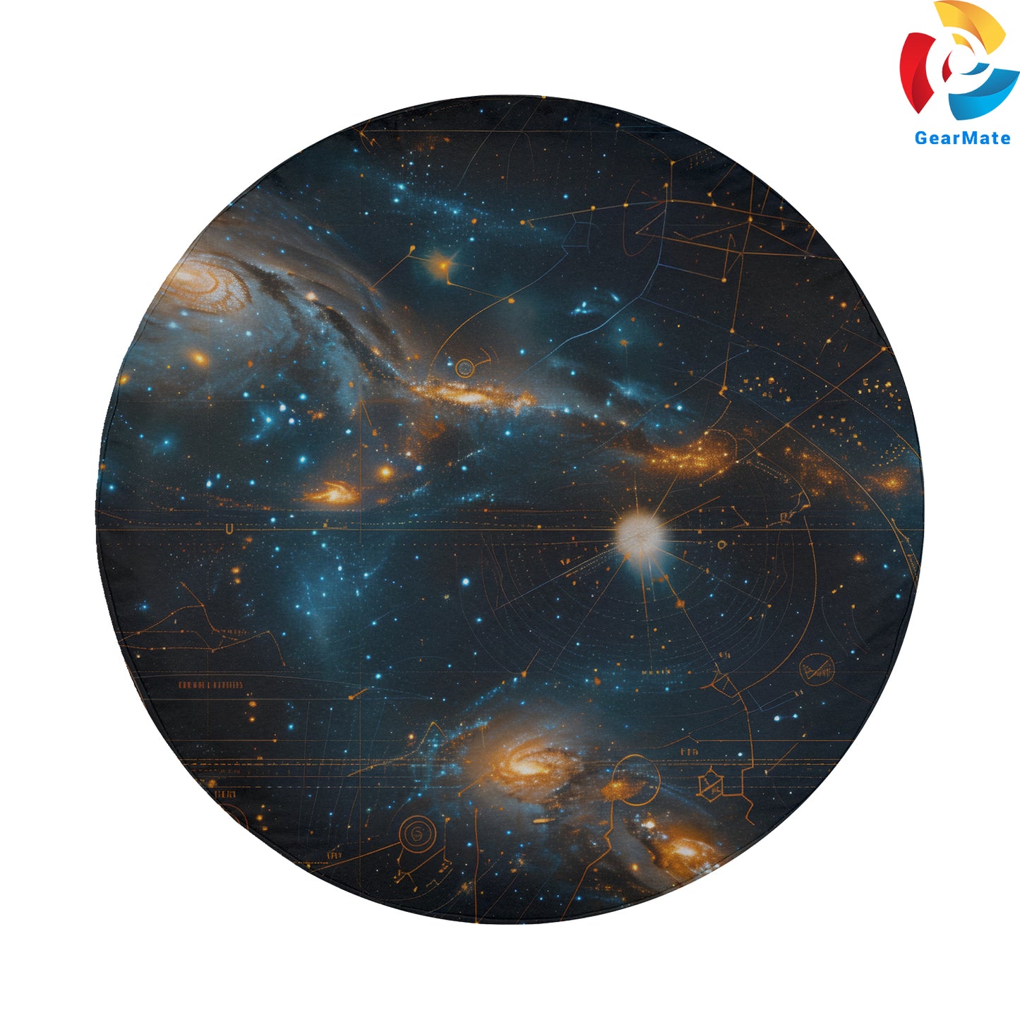 Space Milky Way Spare Tire Cover – Premium Waterproof UV Resistant Protector