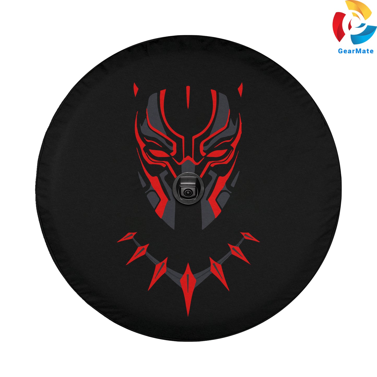 Black Panther Marvel Spare Tire Cover – Premium Waterproof UV Resistant Protector