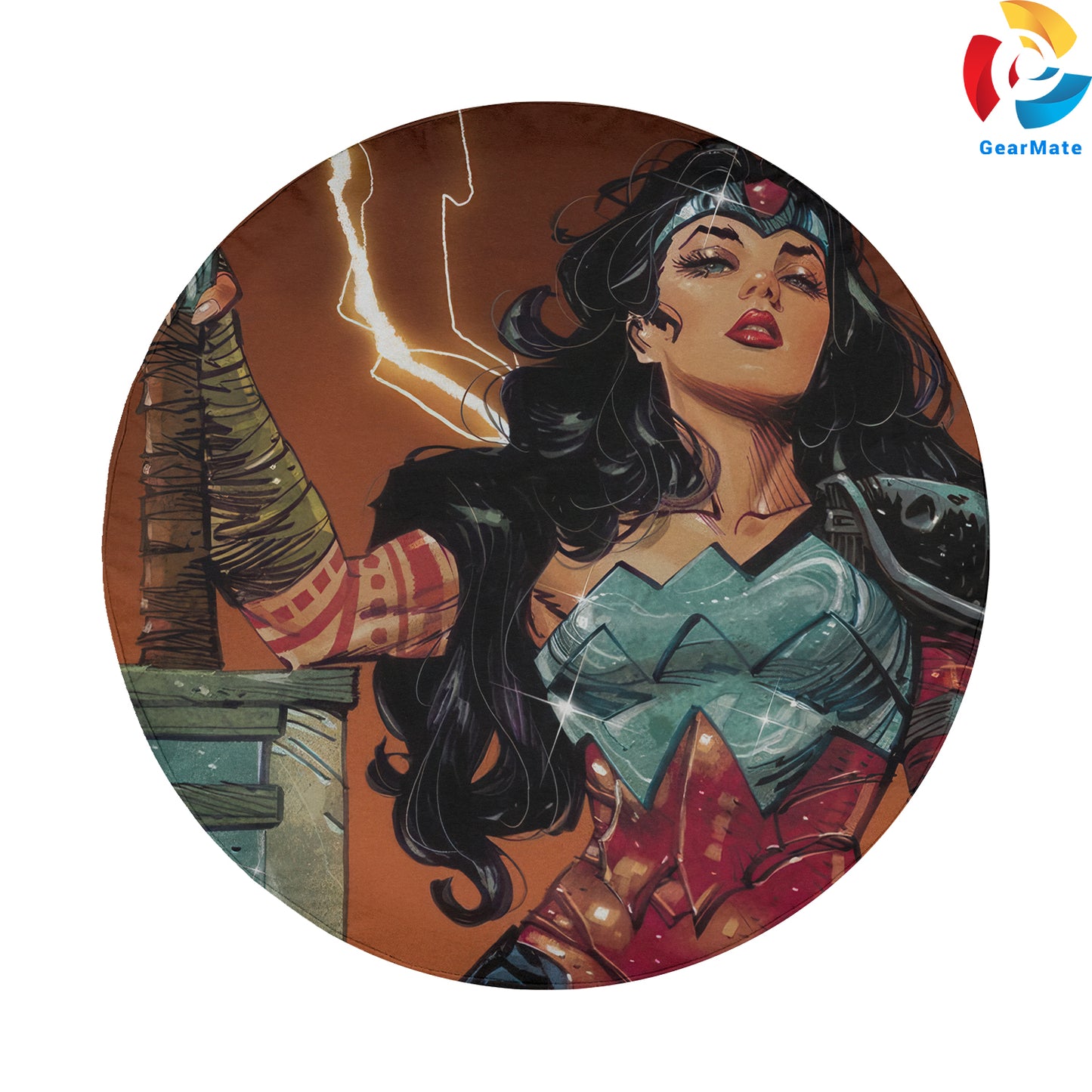 DC Wonder Woman Spare Tire Cover – Premium Waterproof UV Resistant Protector