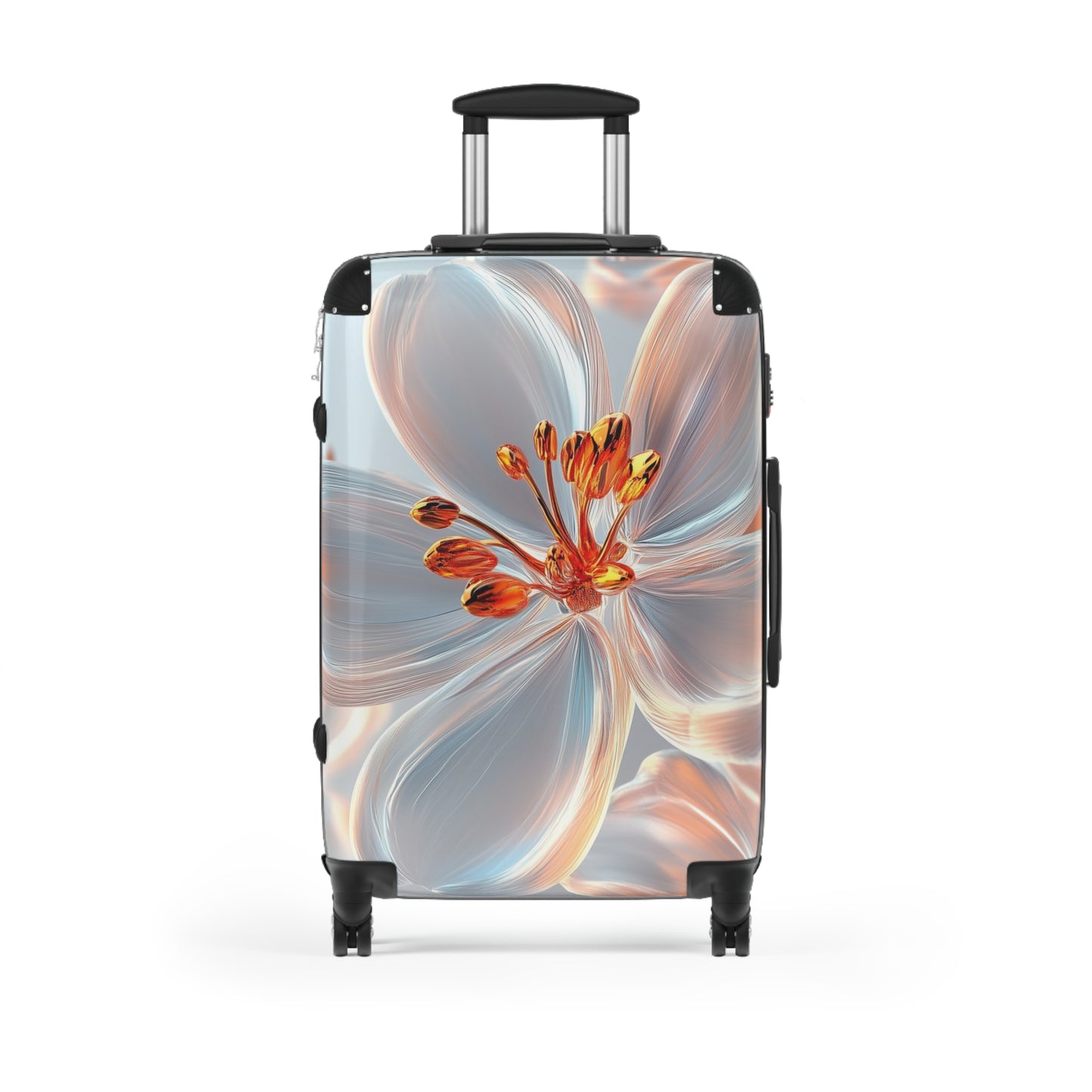 Nature Flowers Floral Petals Spring Carry-On Suitcase - Stylish Luggage for Travelers