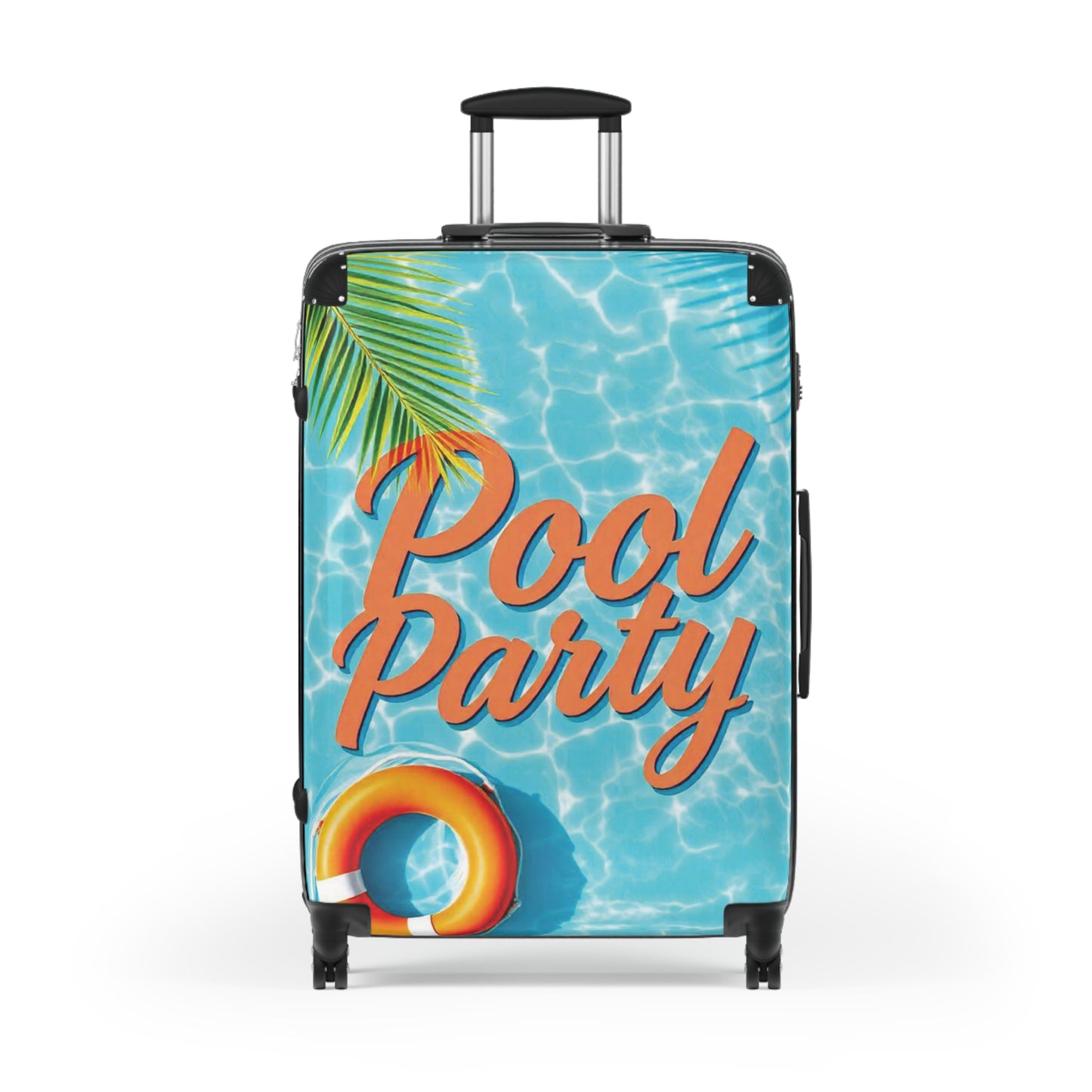 Nature Summer Pool Party Carry-On Suitcase - Stylish Luggage for Travelers