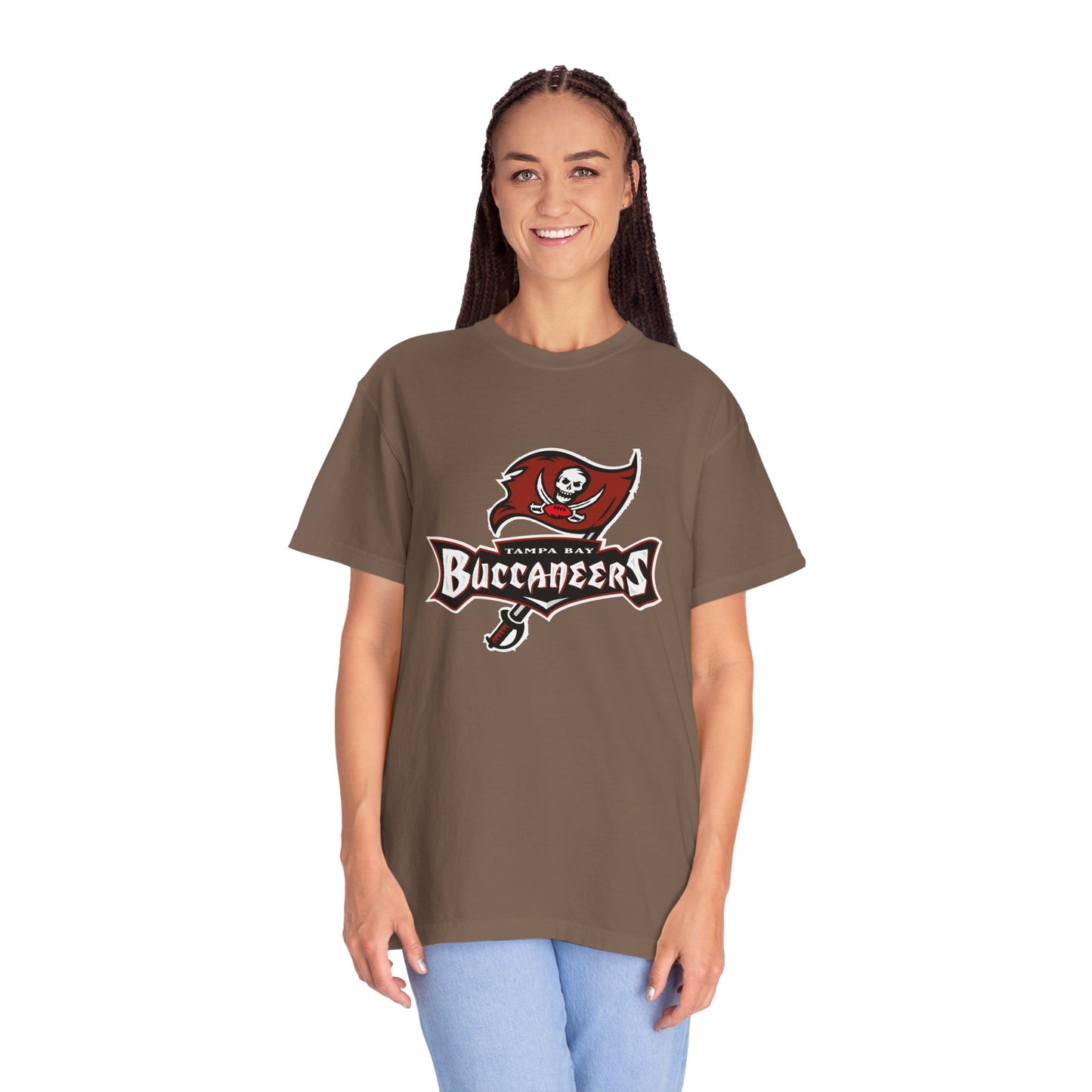 Tampa Bay Buccaneers Merchandise Garment-Dyed T-Shirt – Premium Cotton Tee for Customization