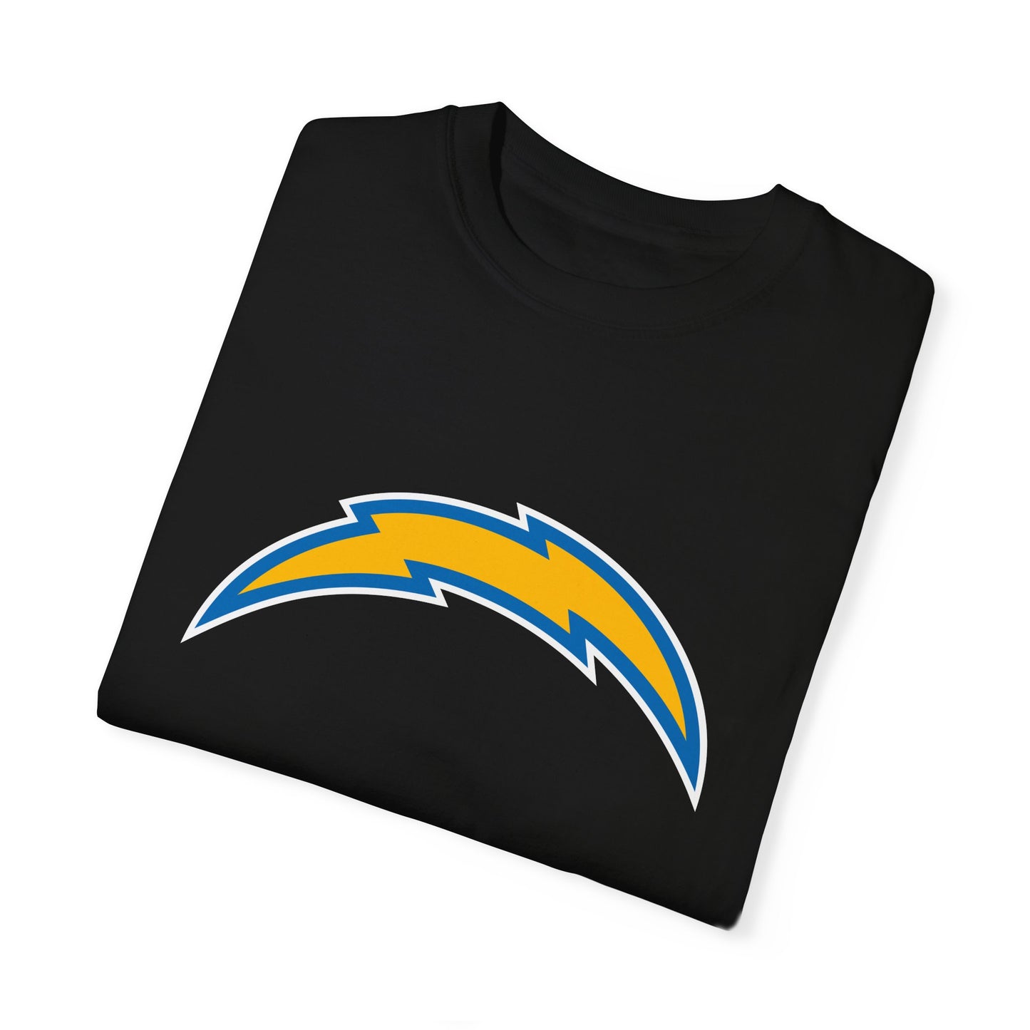 Los Angeles Chargers Team Merch Garment-Dyed T-Shirt – Premium Cotton Tee for Customization