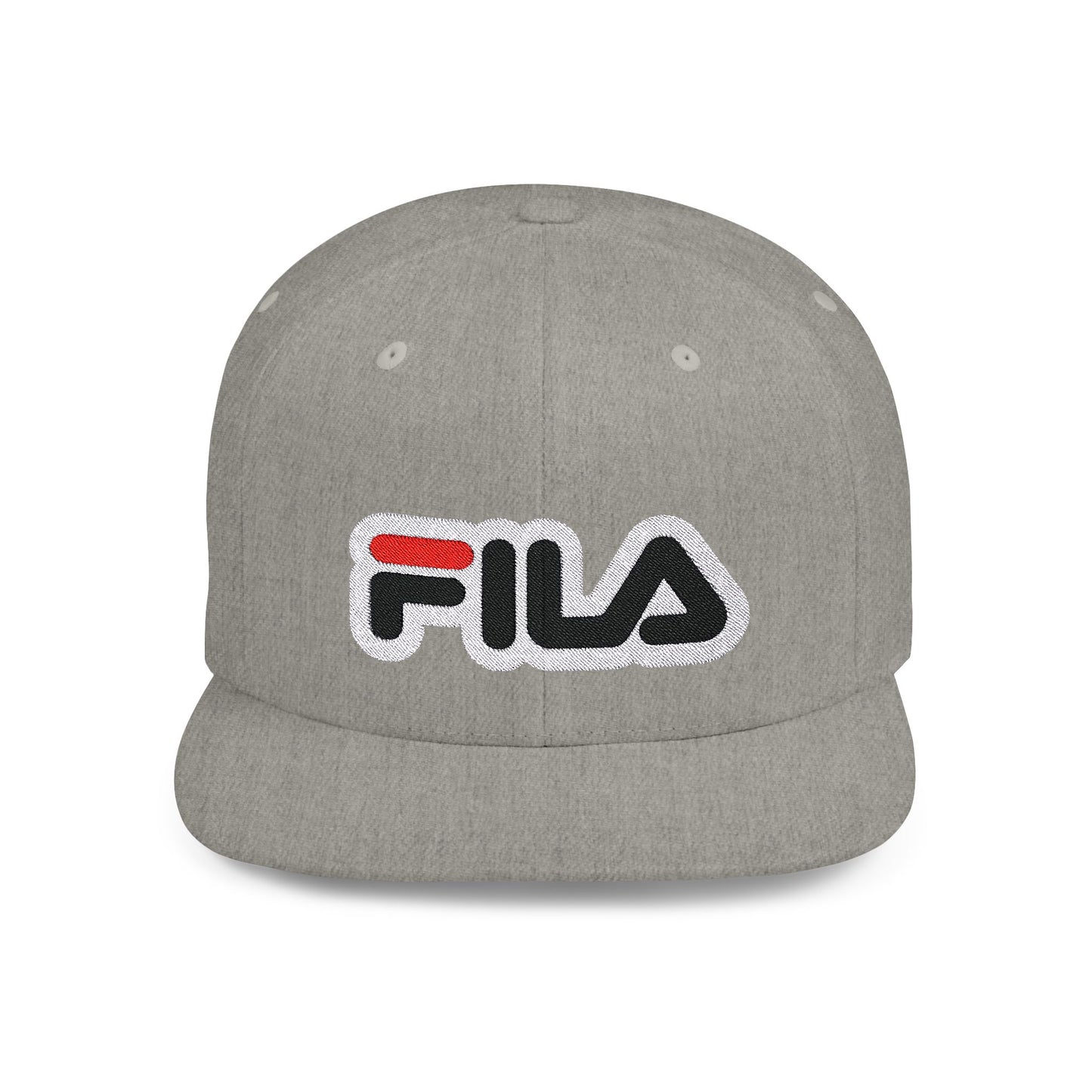 Fila Flat Bill Snapback – Lightweight, Custom Fit, Premium Quality