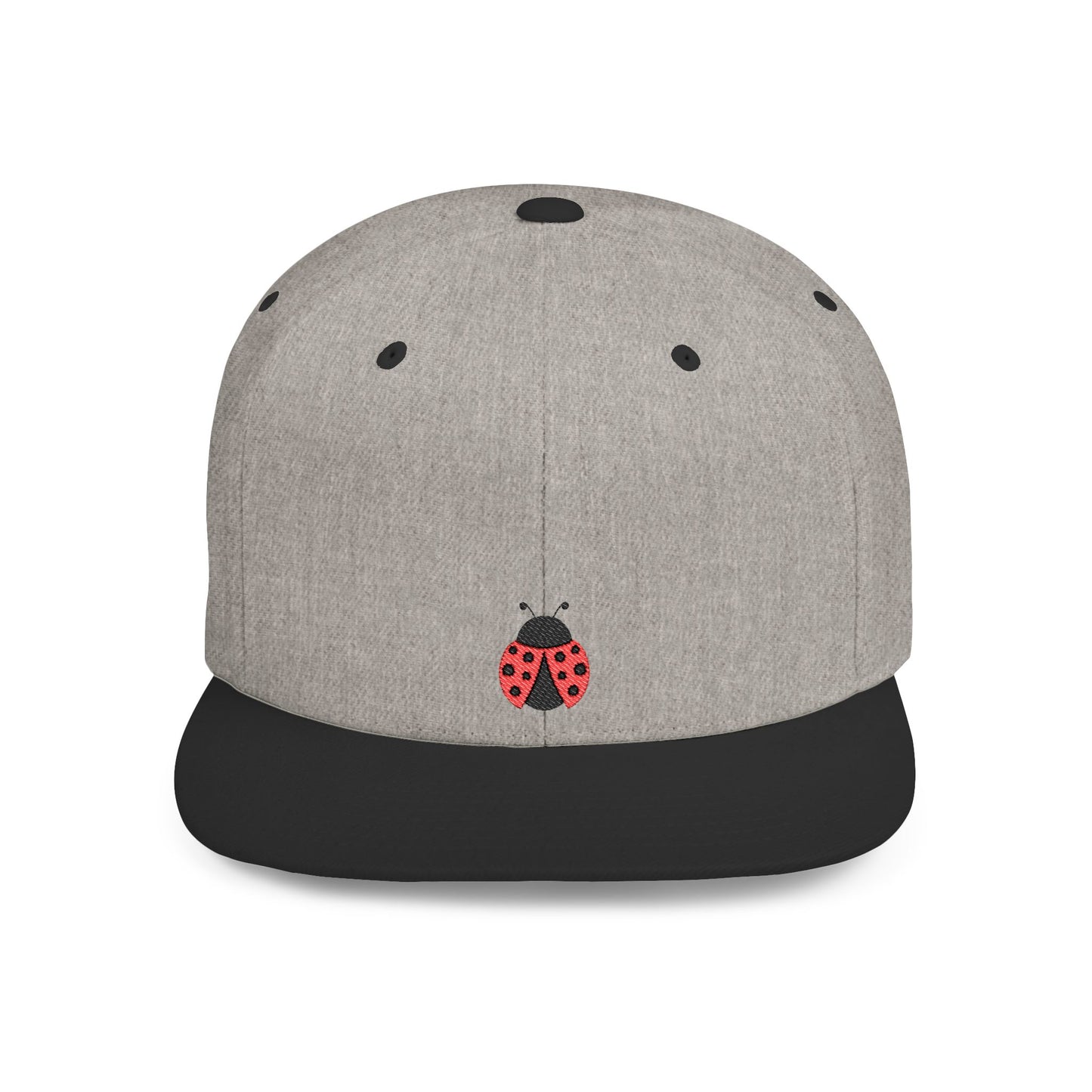 Icons Embroidered Lady Bird Flat Bill Snapback – Lightweight, Custom Fit, Premium Quality