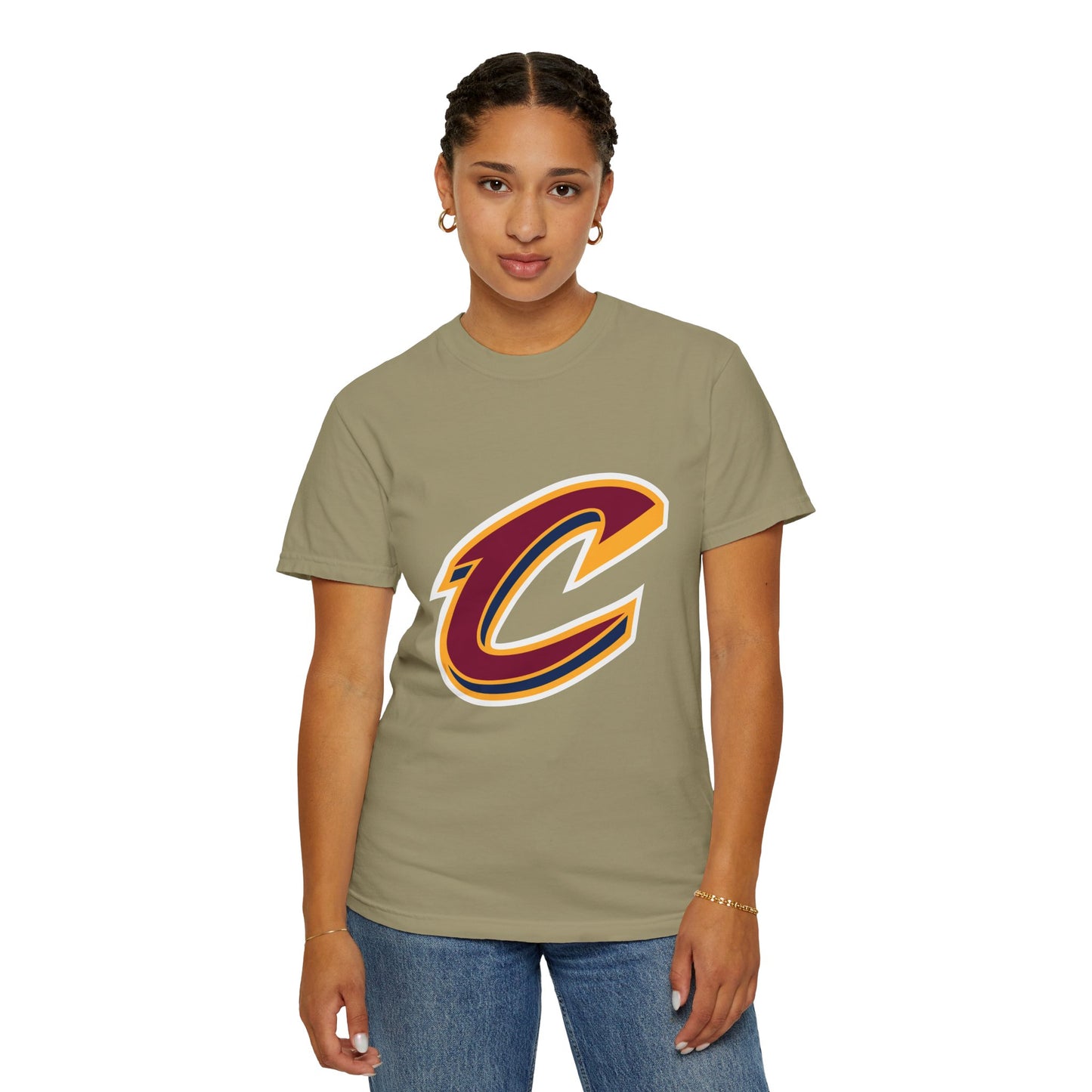 Cleveland Cavaliers NBA Game Time Garment-Dyed T-Shirt – Premium Cotton Tee for Customization