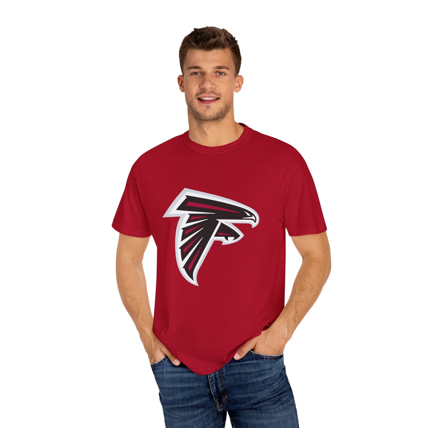 Atlanta Falcons Fan Gifts Garment-Dyed T-Shirt – Premium Cotton Tee for Customization