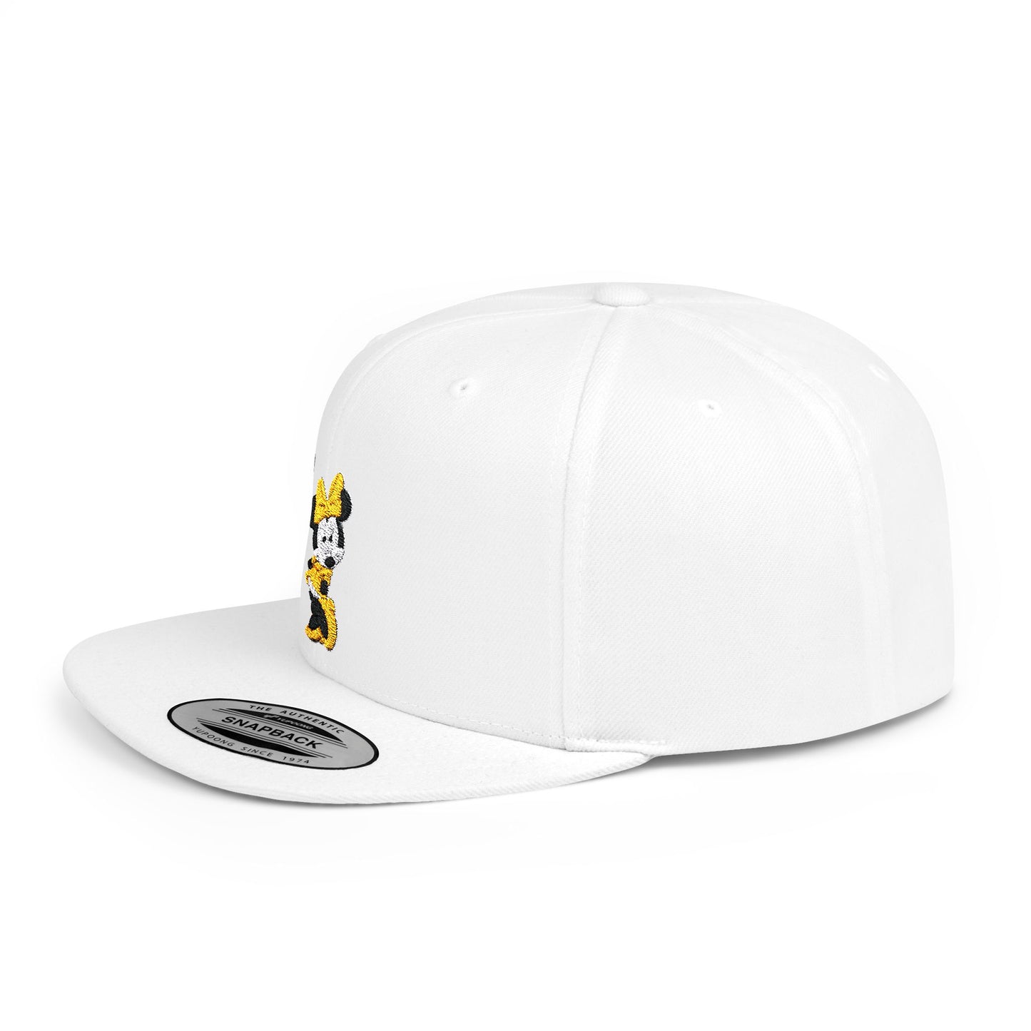 Minne Shy Flat Bill Snapback – Lightweight, Custom Fit, Premium Quality