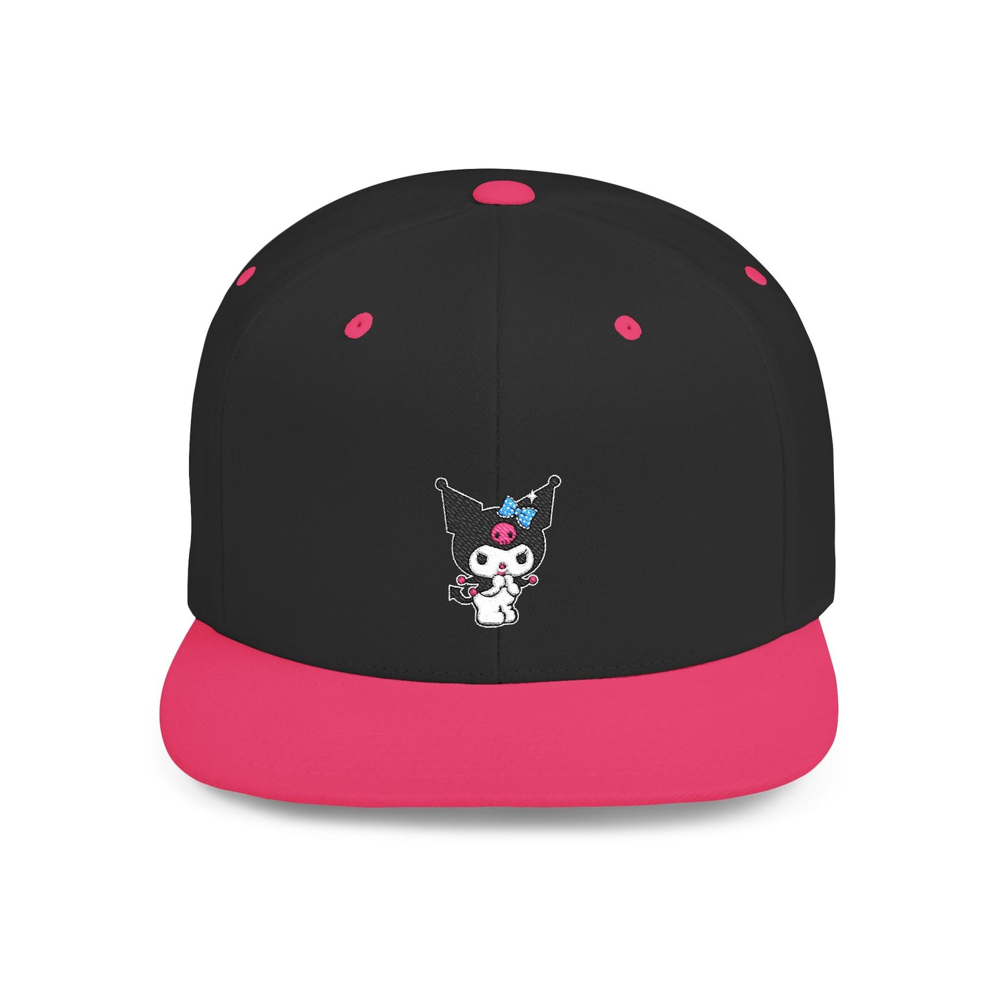 Kuromi Flat Bill Snapback – Lightweight, Custom Fit, Premium Quality
