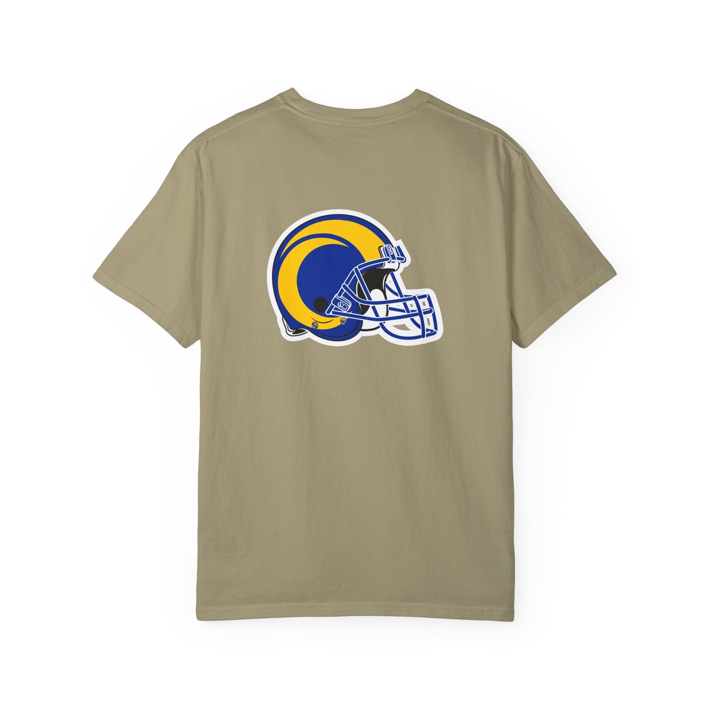 Los Angeles Rams Gear Garment-Dyed T-Shirt – Premium Cotton Tee for Customization
