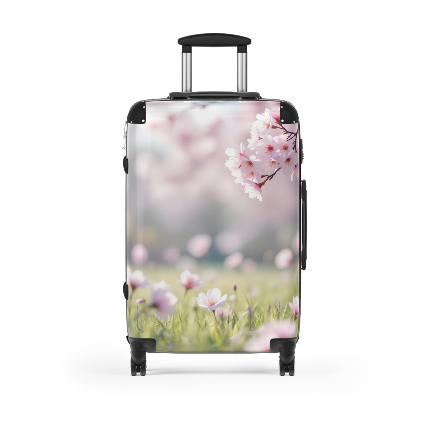 Nature Flowers Floral Dreamy Landscape Art Carry-On Suitcase - Stylish Luggage for Travelers