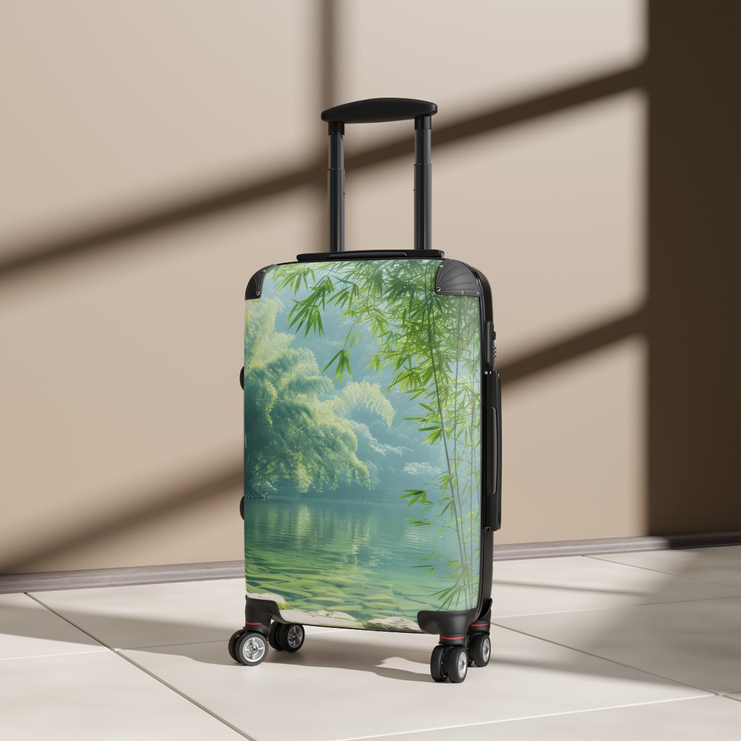 Nature Bamboo Forest Art Carry-On Suitcase - Stylish Luggage for Travelers