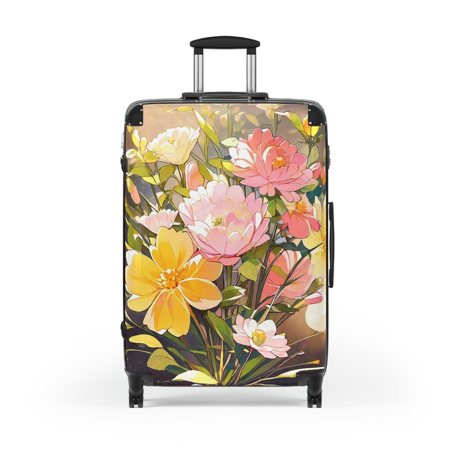 Nature Flowers Floral Srping Wild Art Carry-On Suitcase - Stylish Luggage for Travelers