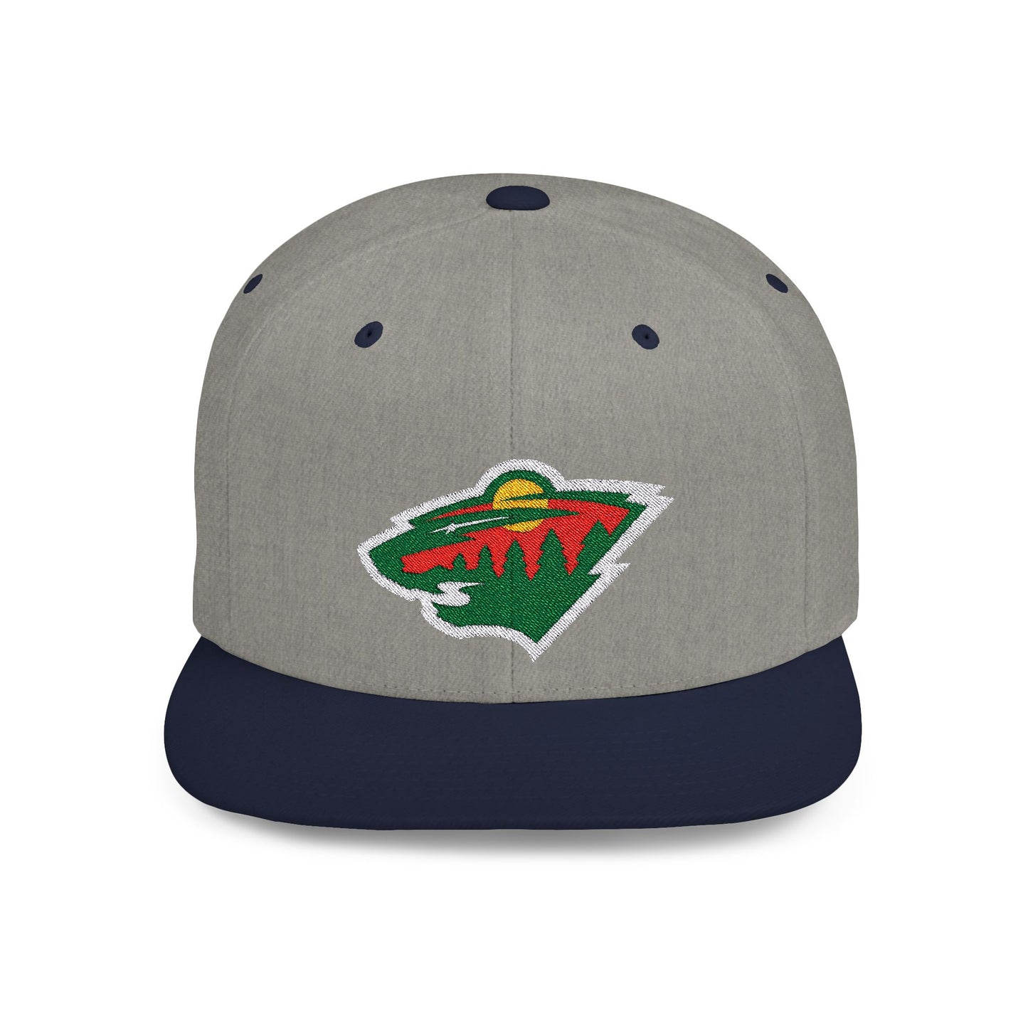Minnesota Wild Flat Bill Snapback – Lightweight, Custom Fit, Premium Quality