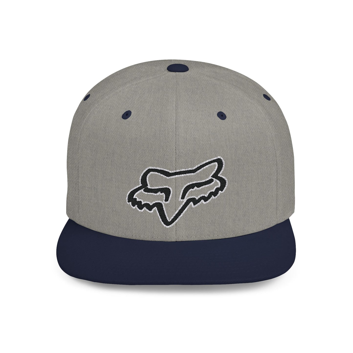 Fox Flat Bill Snapback – Lightweight, Custom Fit, Premium Quality