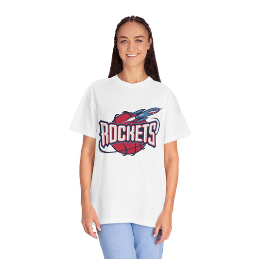Houston Rockets Game Day Garment-Dyed T-Shirt – Premium Cotton Tee for Customization
