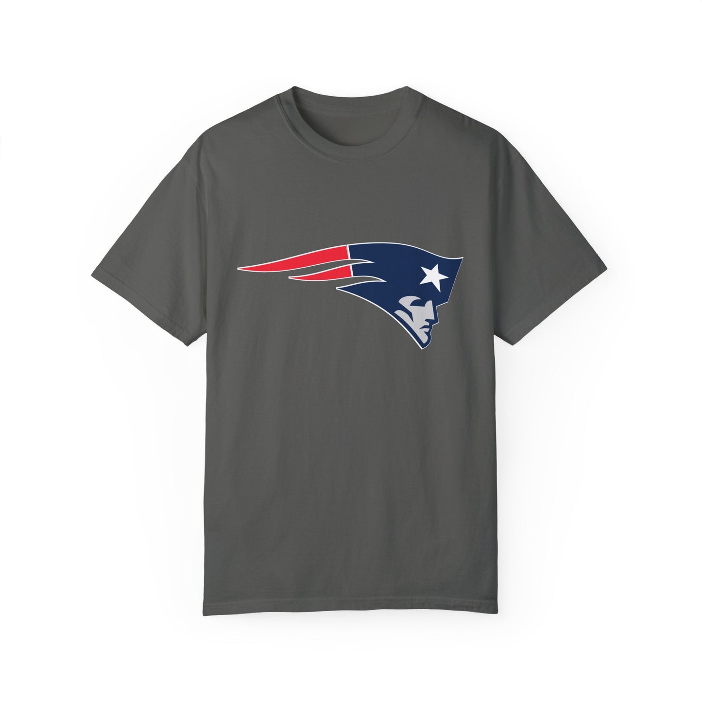 New England Patriots Gear Garment-Dyed T-Shirt – Premium Cotton Tee for Customization