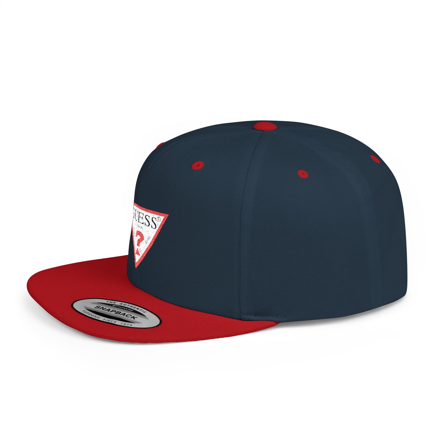 Guess Flat Bill Snapback – Lightweight, Custom Fit, Premium Quality