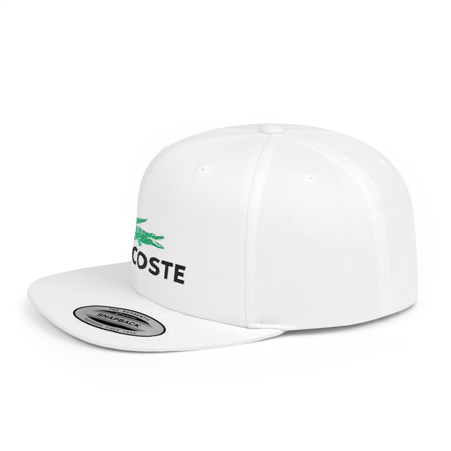 Lacoste Flat Bill Snapback – Lightweight, Custom Fit, Premium Quality
