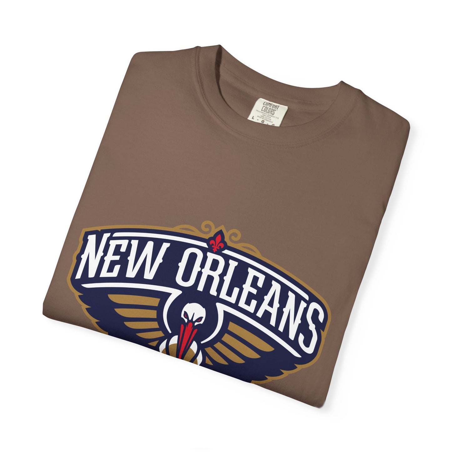 New Orleans Pelicans Garment-Dyed T-Shirt – Premium Cotton Tee for Customization