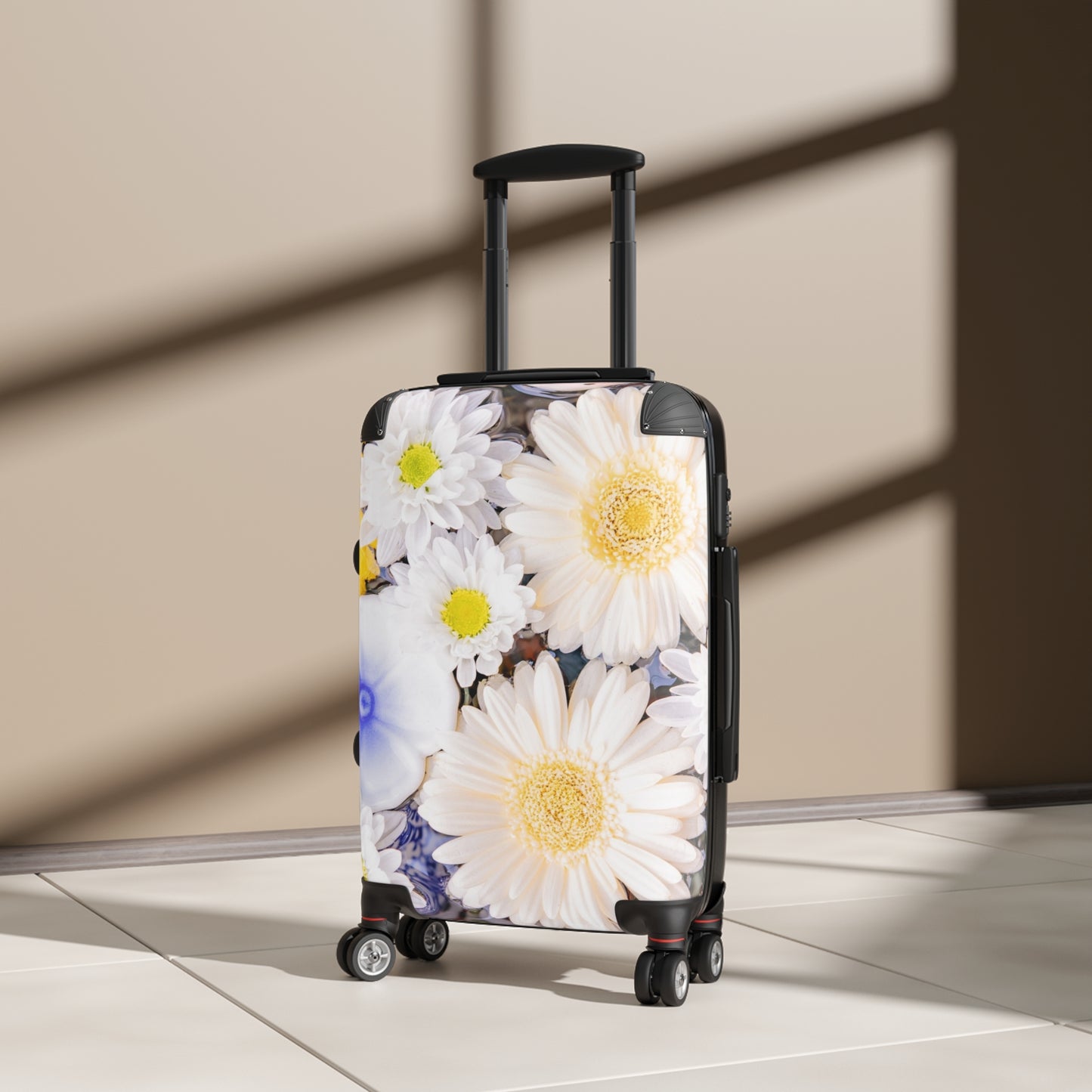 Nature Flowers Floral Colorful Art Carry-On Suitcase - Stylish Luggage for Travelers