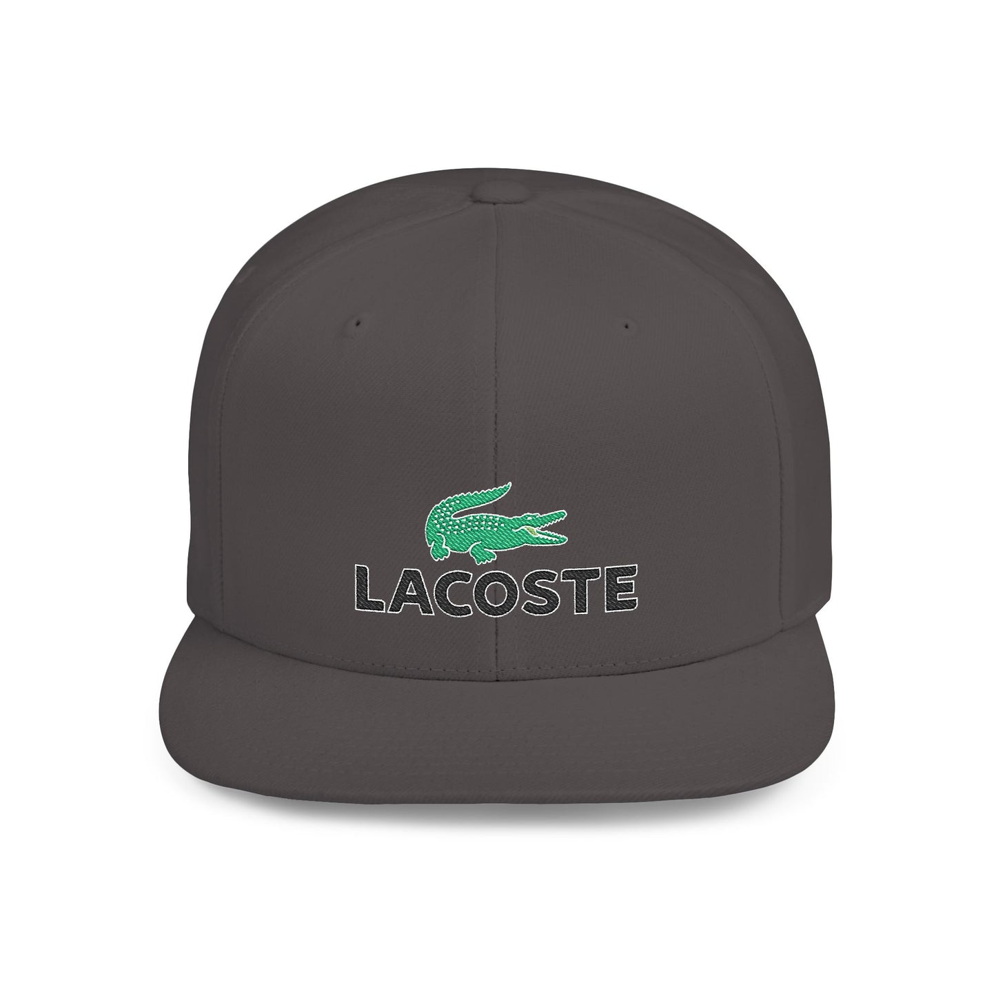 Lacoste Flat Bill Snapback – Lightweight, Custom Fit, Premium Quality