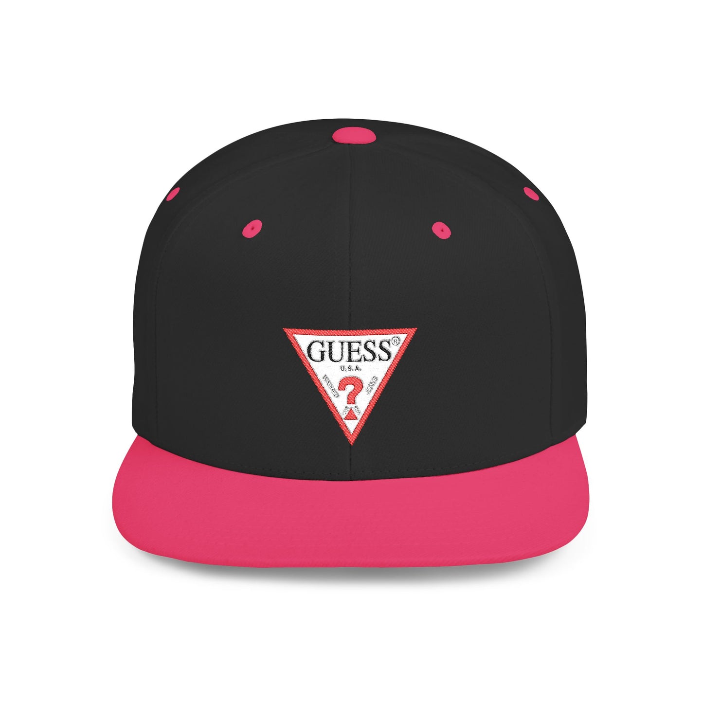 Guess Flat Bill Snapback – Lightweight, Custom Fit, Premium Quality