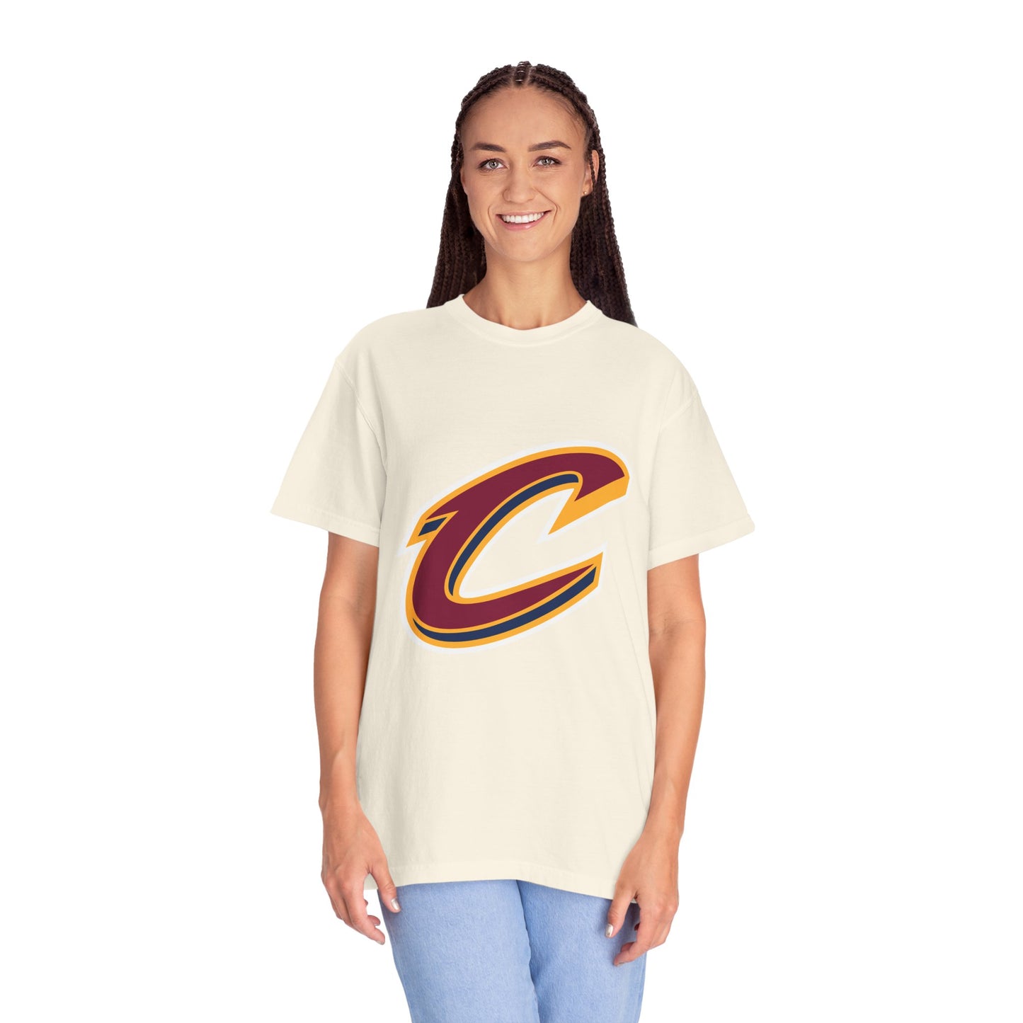 Cleveland Cavaliers NBA Game Time Garment-Dyed T-Shirt – Premium Cotton Tee for Customization