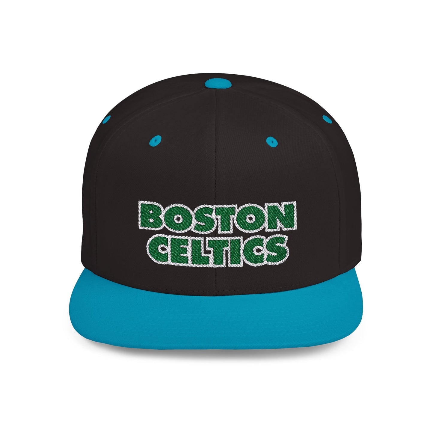 Boston Celtics Boston Basketball Flat Bill Snapback – Lightweight, Custom Fit, Premium Quality