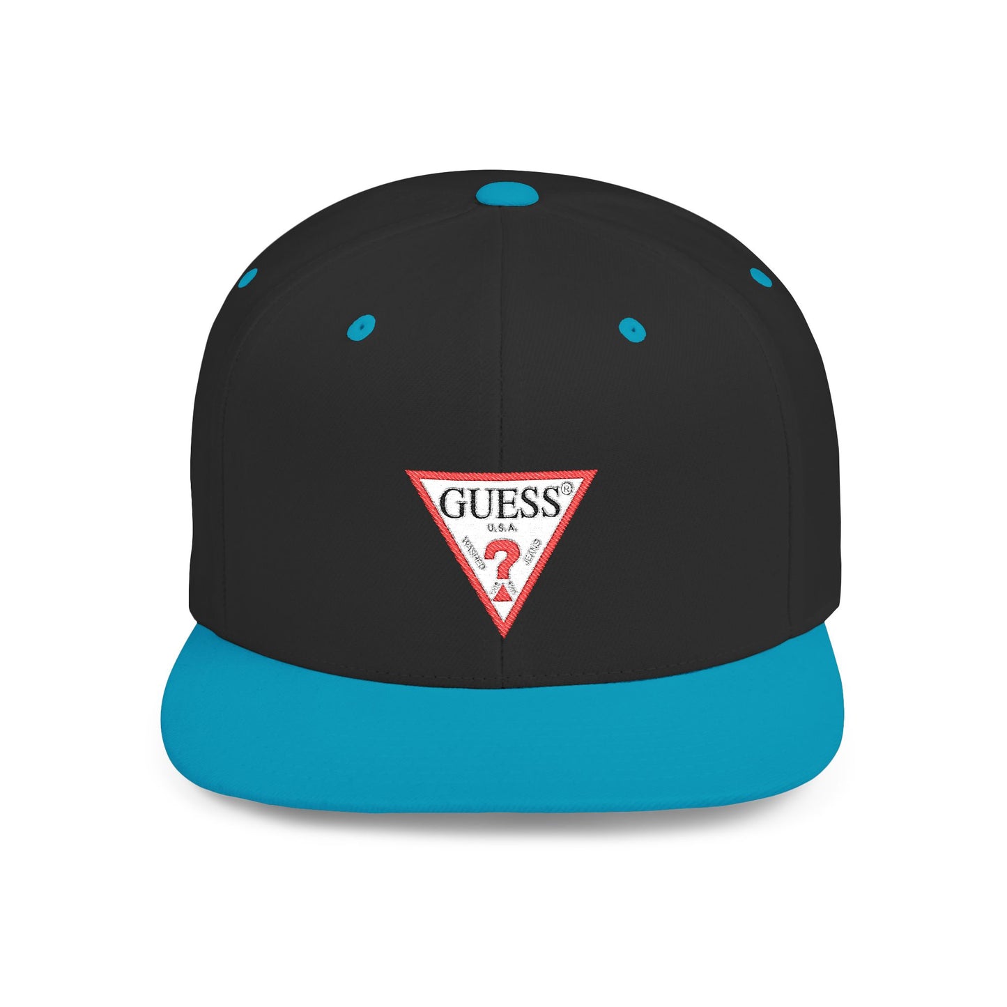 Guess Flat Bill Snapback – Lightweight, Custom Fit, Premium Quality