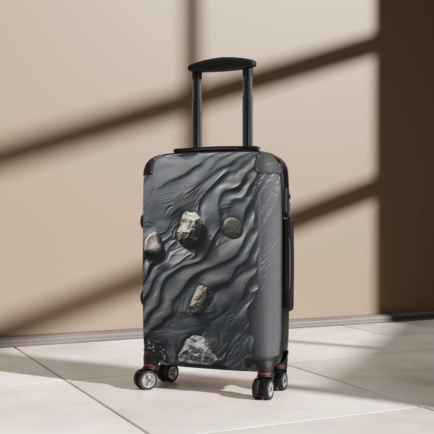 Nature Smooth Art Carry-On Suitcase - Stylish Luggage for Travelers