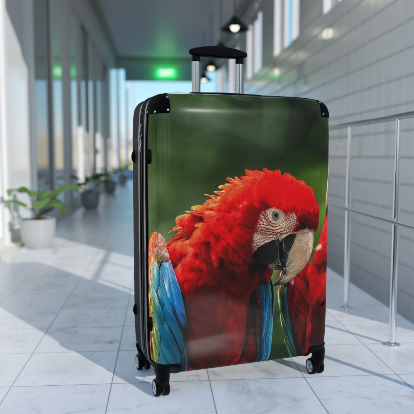 Animals Macaw Bird Carry-On Suitcase - Stylish Luggage for Travelers