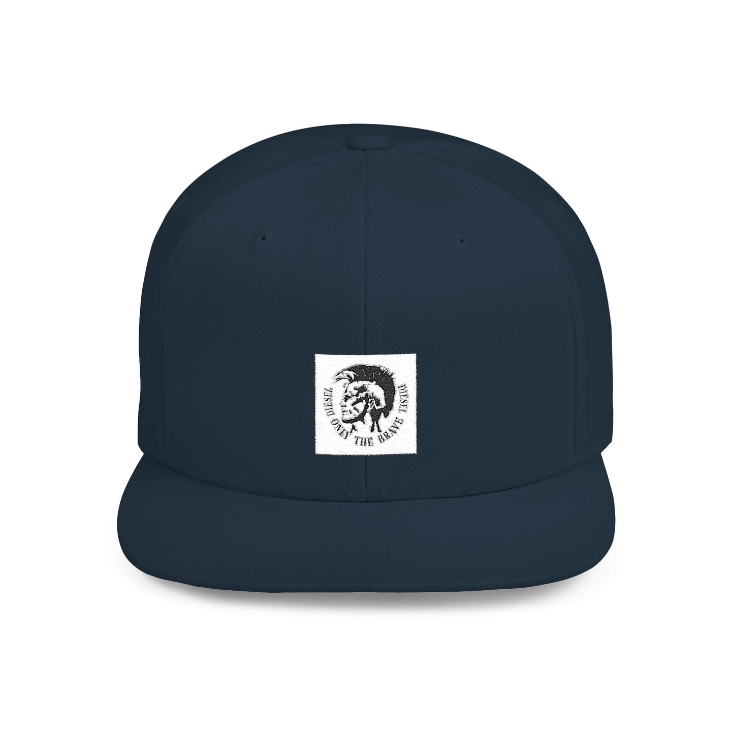 Diesel Flat Bill Snapback – Lightweight, Custom Fit, Premium Quality
