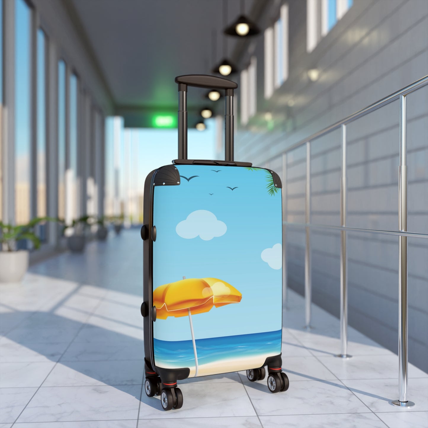 Nature Summer Beach Travel Art Carry-On Suitcase - Stylish Luggage for Travelers