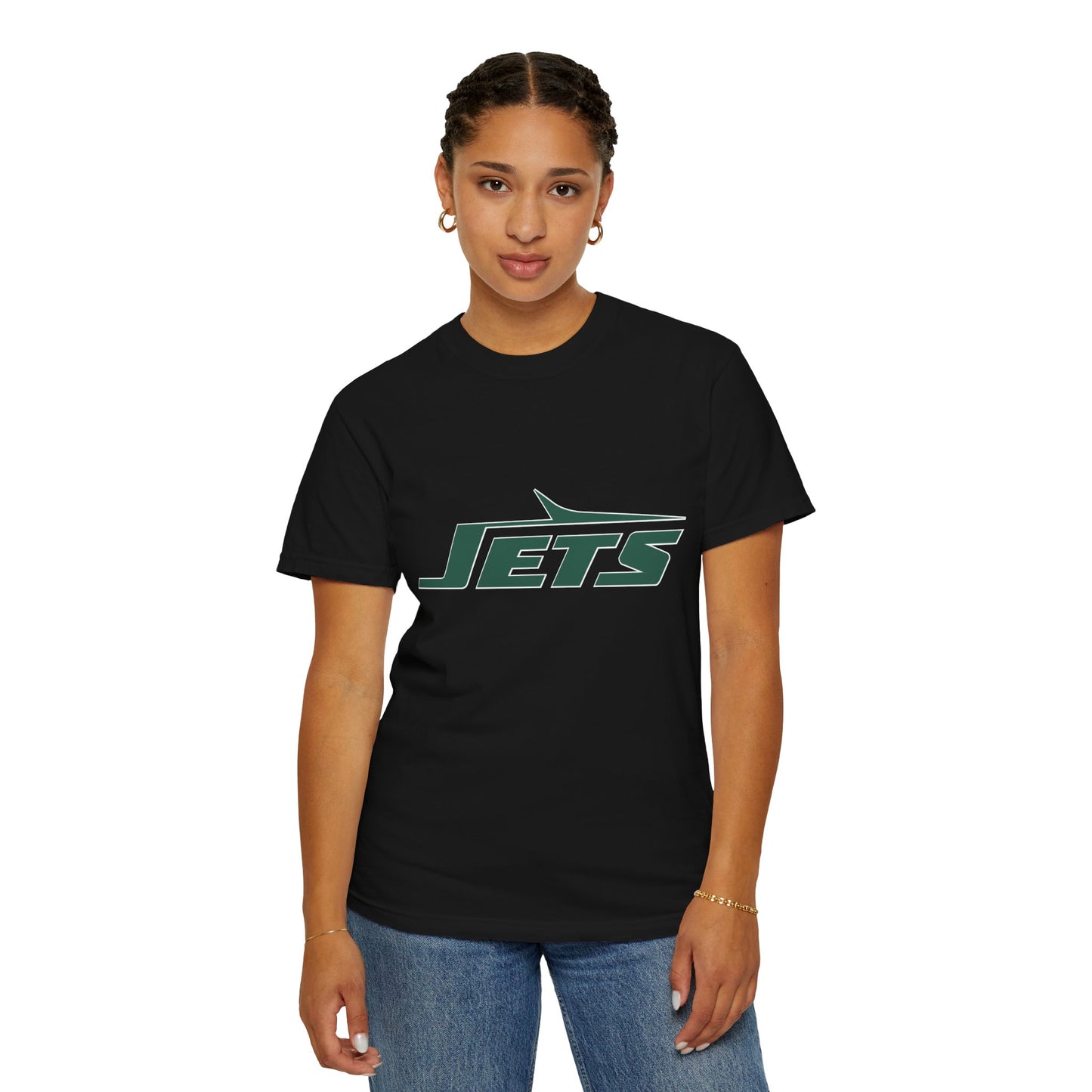 New York Jets Football Accessories Garment-Dyed T-Shirt – Premium Cotton Tee for Customization
