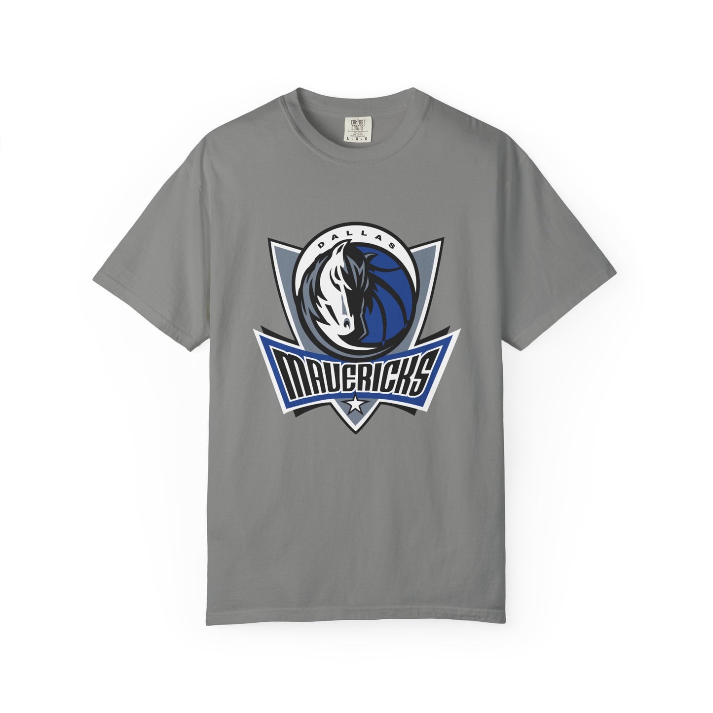 Dallas Mavericks Garment-Dyed T-Shirt – Premium Cotton Tee for Customization