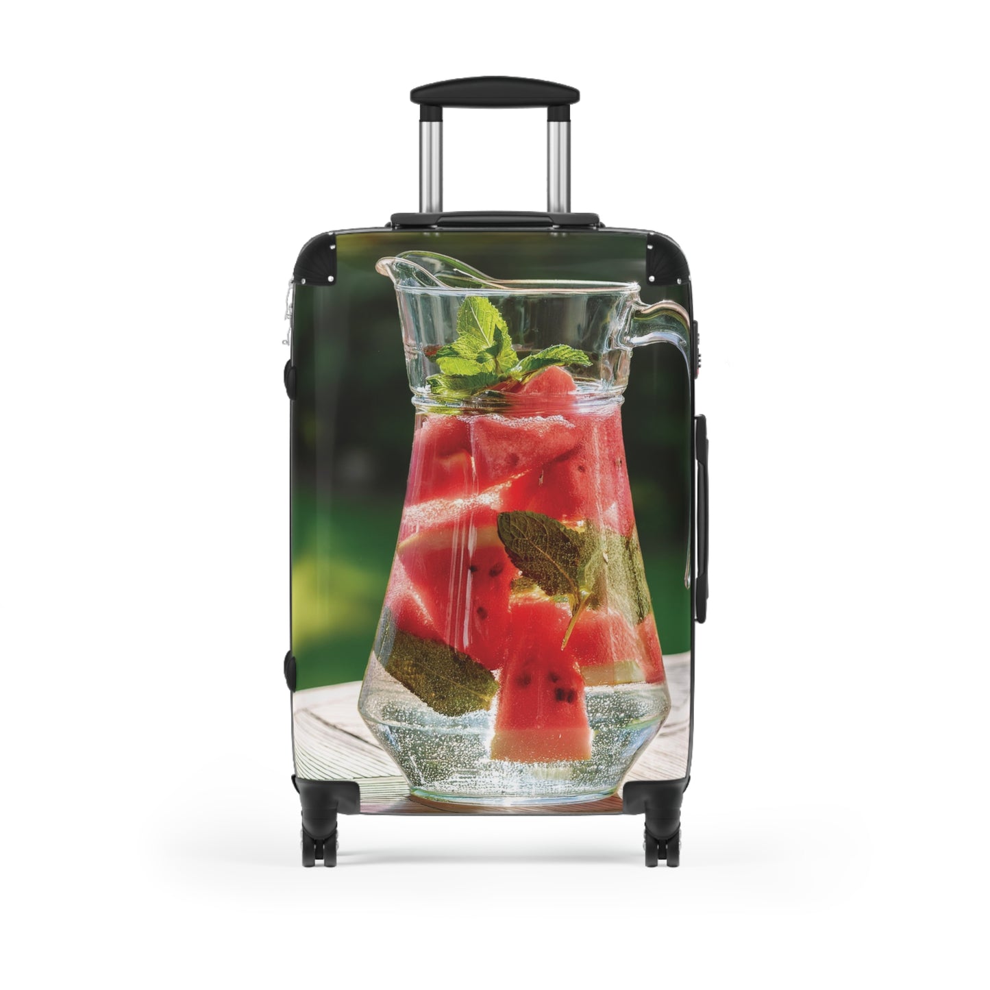 Nature Summer Watermelon Mint Carry-On Suitcase - Stylish Luggage for Travelers