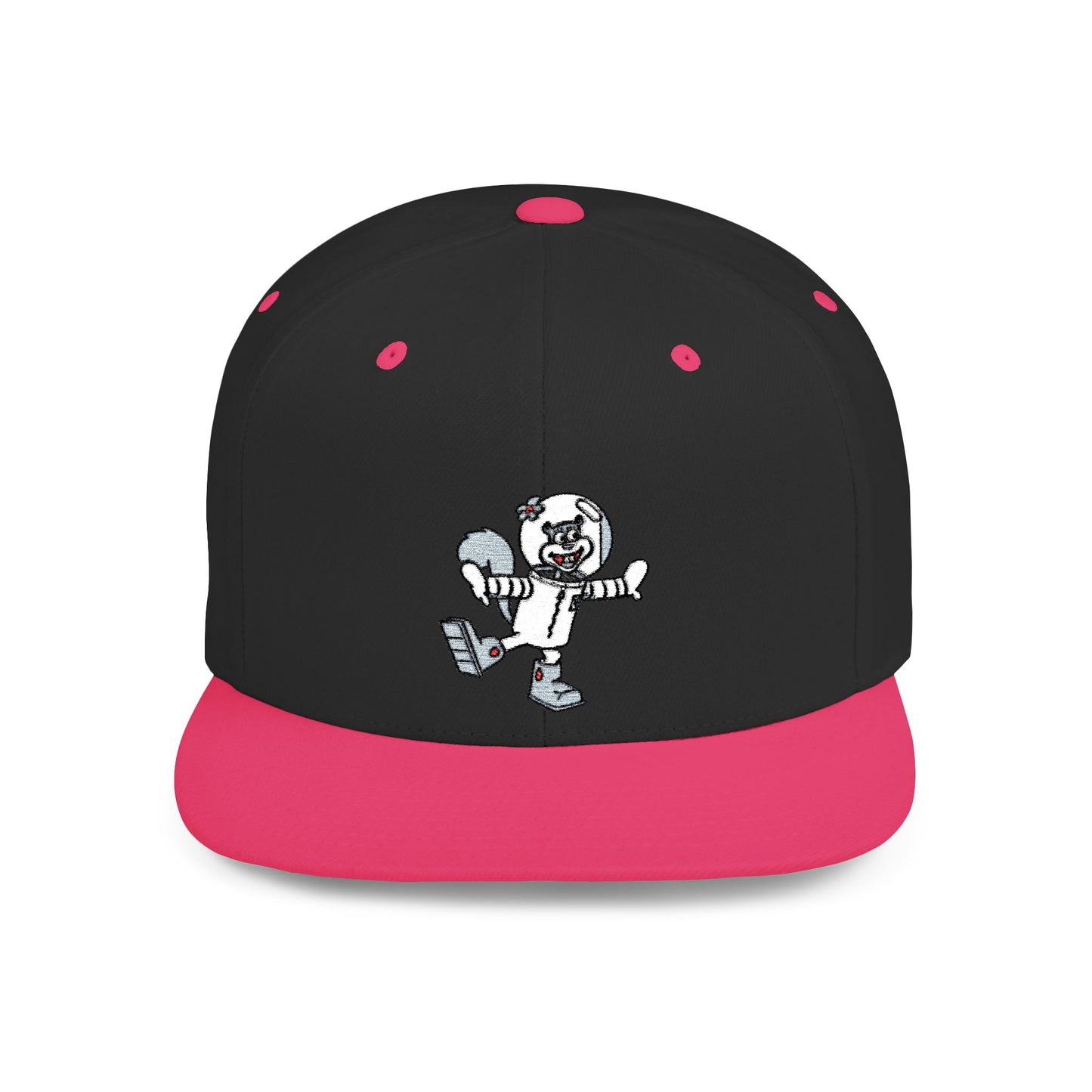 SpongeBob SquarePants Sandy Cheeks Flat Bill Snapback – Lightweight, Custom Fit, Premium Quality