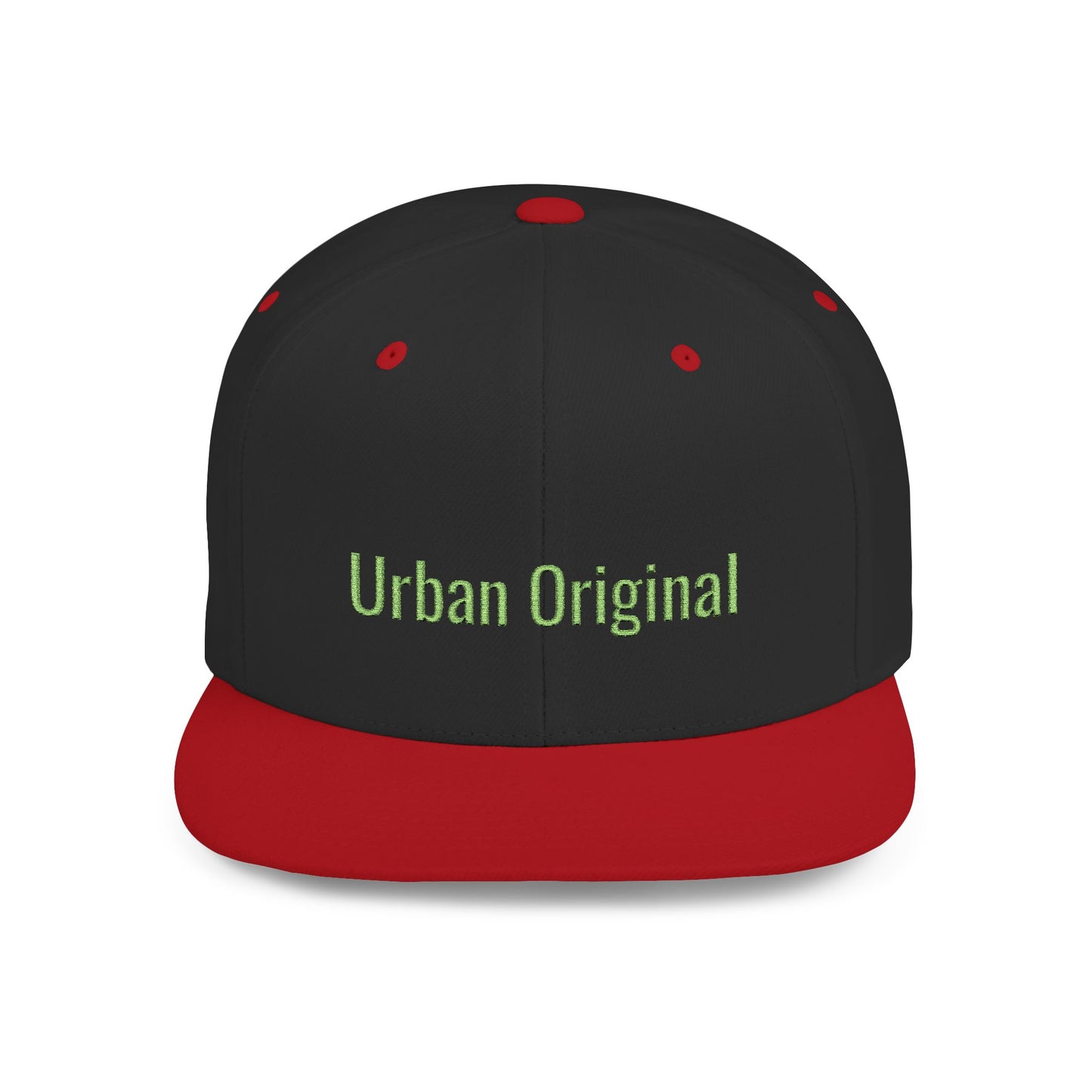 Text Urban Original Flat Bill Snapback – Lightweight, Custom Fit, Premium Quality