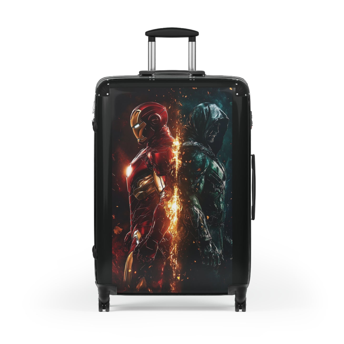 Marvel Iron Man Dr Doom Carry-On Suitcase - Stylish Luggage for Travelers