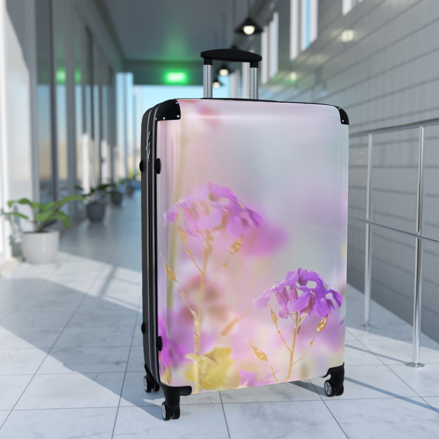 Nature Flowers Floral Sunshine Art Carry-On Suitcase - Stylish Luggage for Travelers