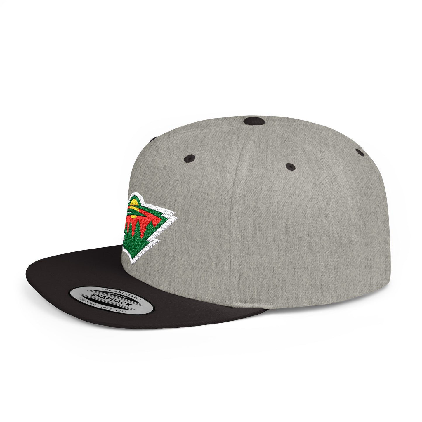 Minnesota Wild Flat Bill Snapback – Lightweight, Custom Fit, Premium Quality