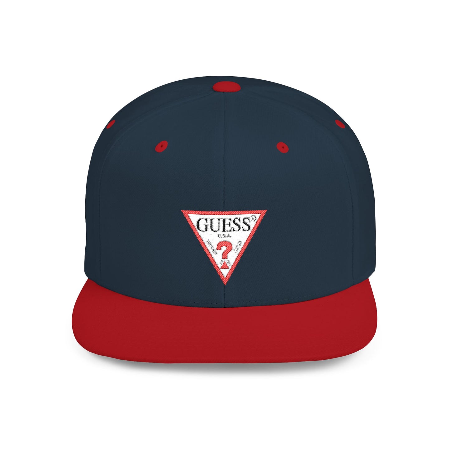 Guess Flat Bill Snapback – Lightweight, Custom Fit, Premium Quality