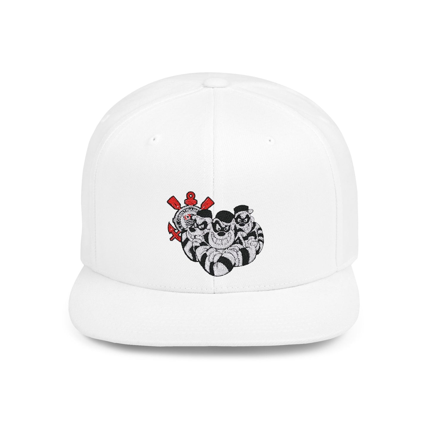 Irmaos Metralha Corinthians Flat Bill Snapback – Lightweight, Custom Fit, Premium Quality