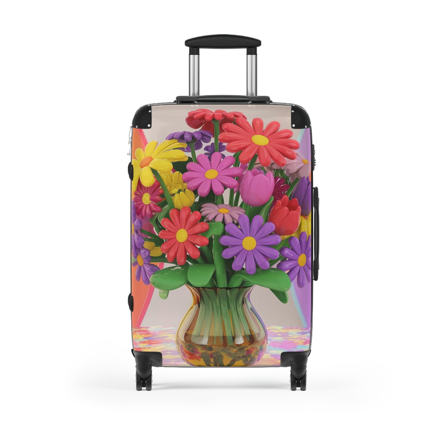 Nature Flowers Floral Set Art Carry-On Suitcase - Stylish Luggage for Travelers