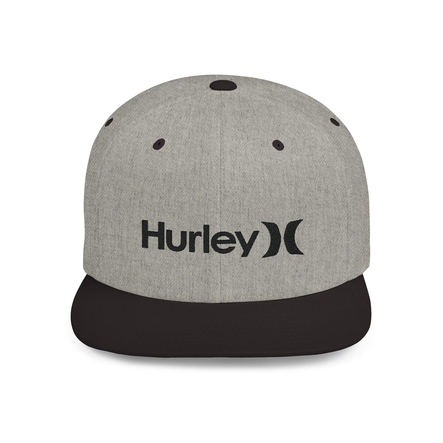 Hurley Company Flat Bill Snapback – Lightweight, Custom Fit, Premium Quality