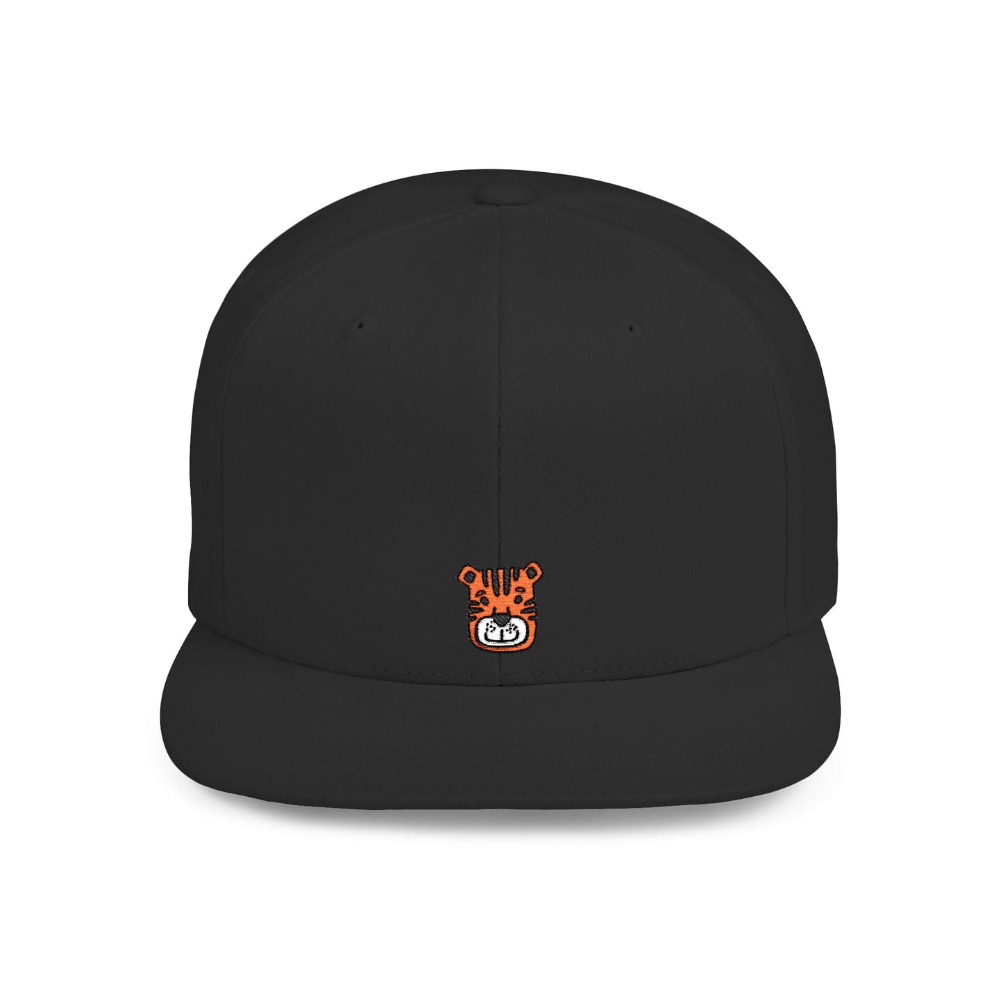 Icons Embroidered Tiger 3 Flat Bill Snapback – Lightweight, Custom Fit, Premium Quality