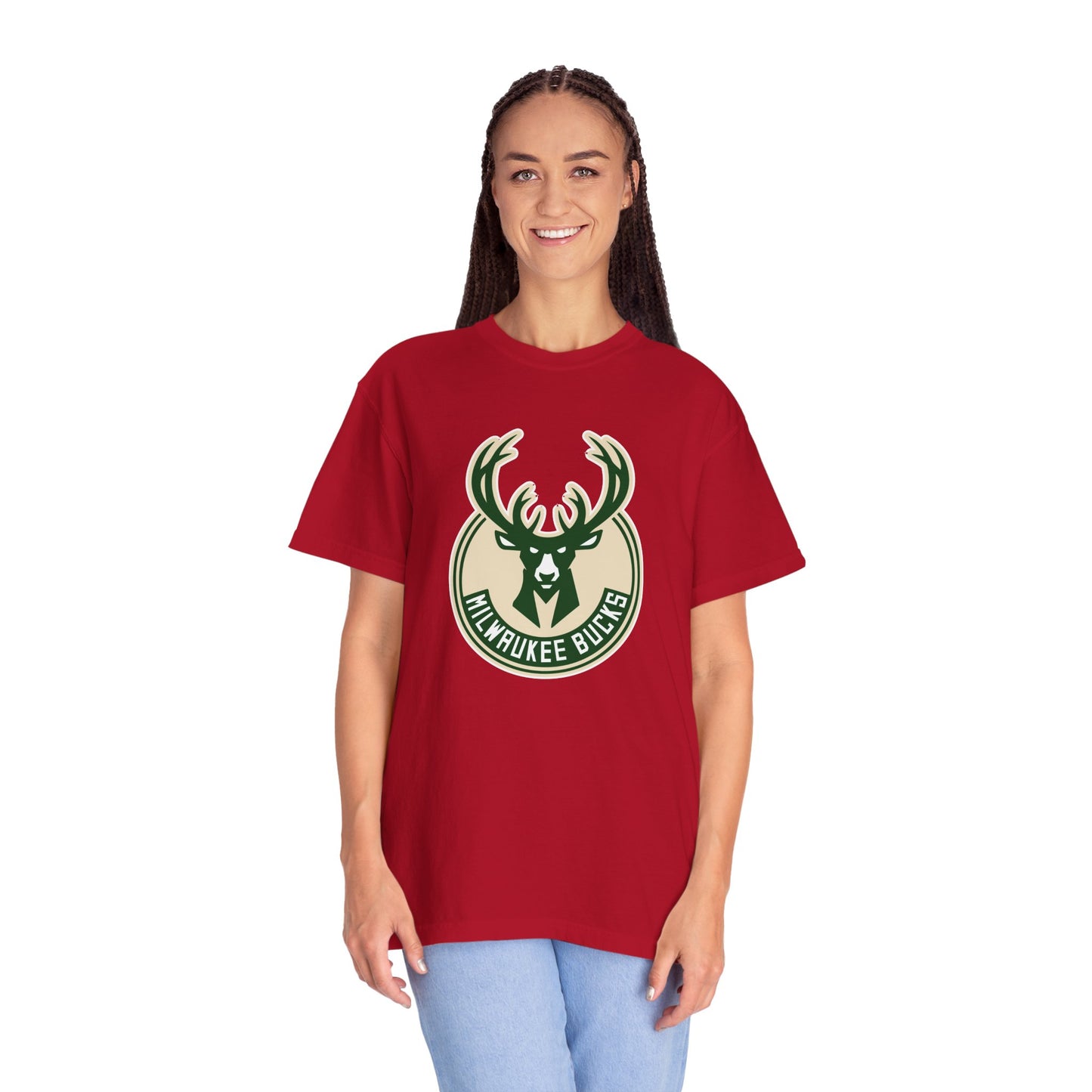 Milwaukee Bucks Play To Win Garment-Dyed T-Shirt – Premium Cotton Tee for Customization