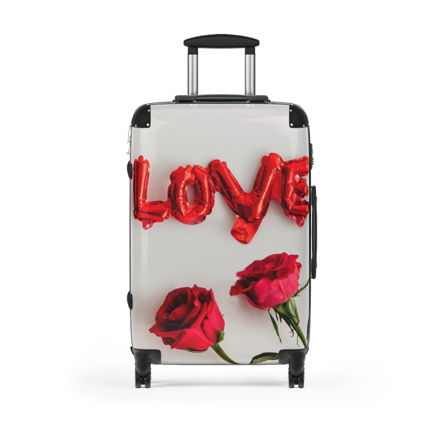 Nature Flowers Floral Red Love Art Carry-On Suitcase - Stylish Luggage for Travelers